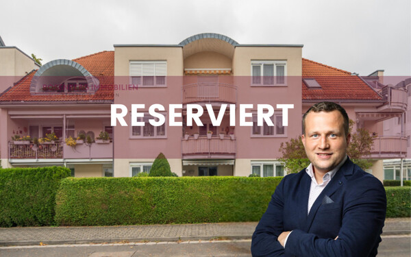 RESERVIERT - 2-Zimmer-Wohnung mit Balkon und Tiefgarage in ruhiger, grüner Lage im Südosten Leipzigs