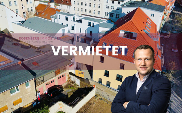 VERMIETET -  Helle 3-Zimmer-Soutterain- Wohnung mit Balkon in Top Lage in Merseburg