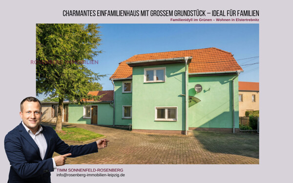 Einfamilienhaus auf großzügigem Grundstück mit Teilungsoption