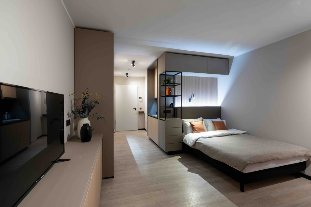 Musterwohnung Modernes, vollmöbliertes, funktionales Longstay bzw. Micro-Appartement