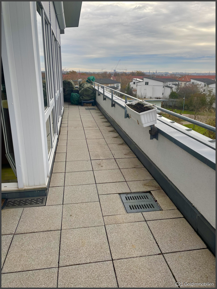 eigene Dachterrasse