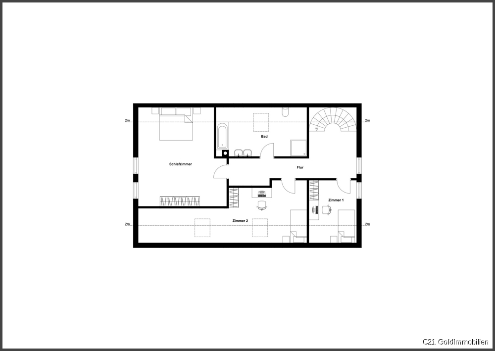 Grundriss Dachgeschoss