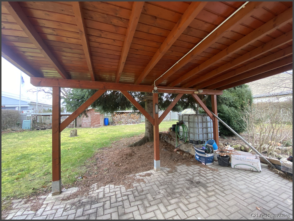 Carport um sicher das Auto zu schützen