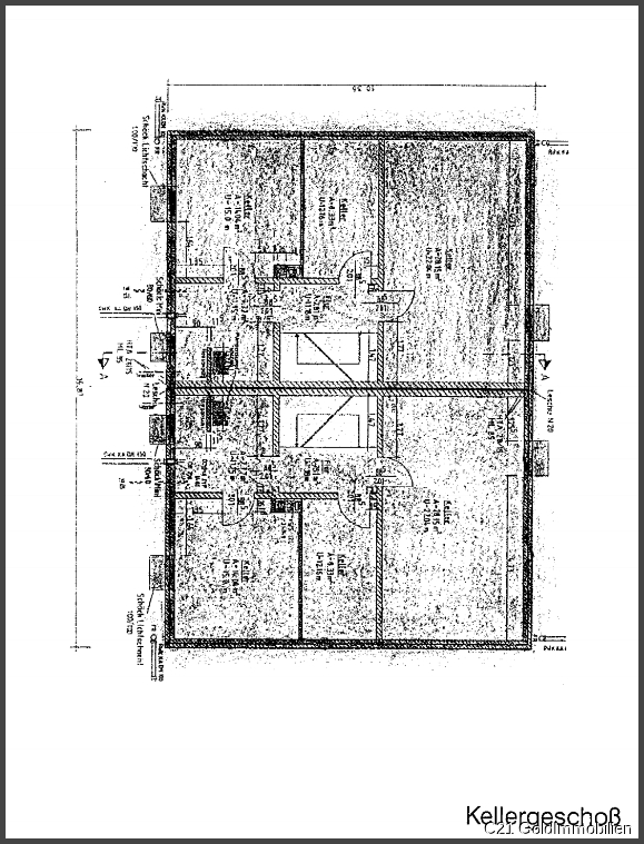 Grundriss Kellergeschoss