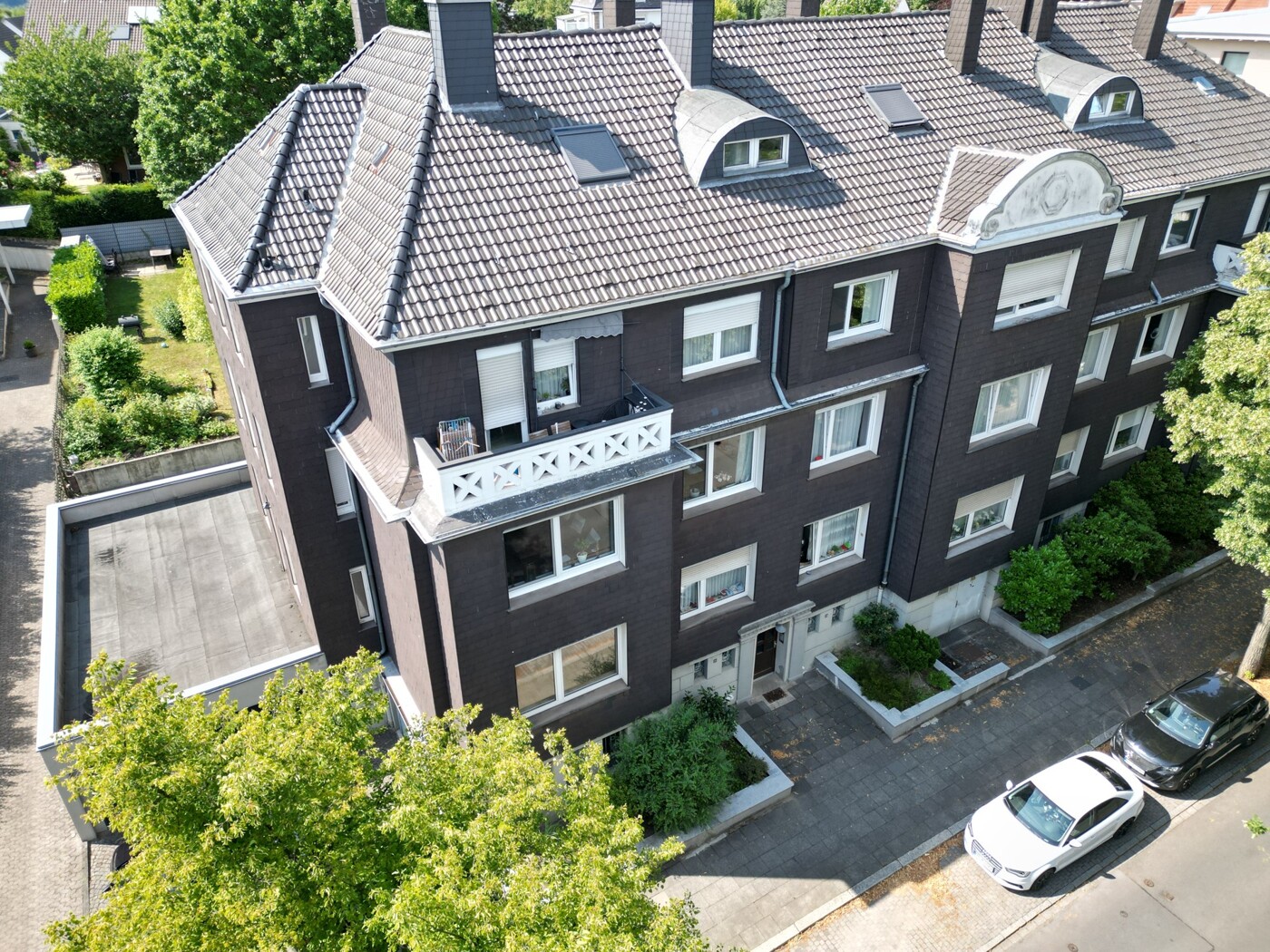 Objektansicht von oben