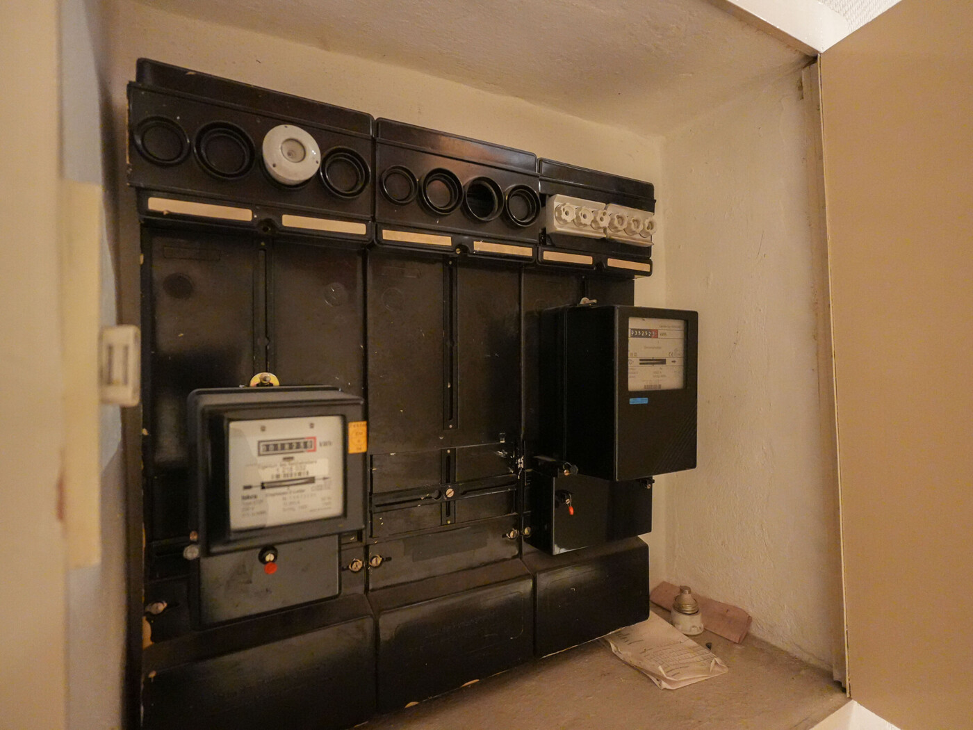Stromzähler Wohnung 2