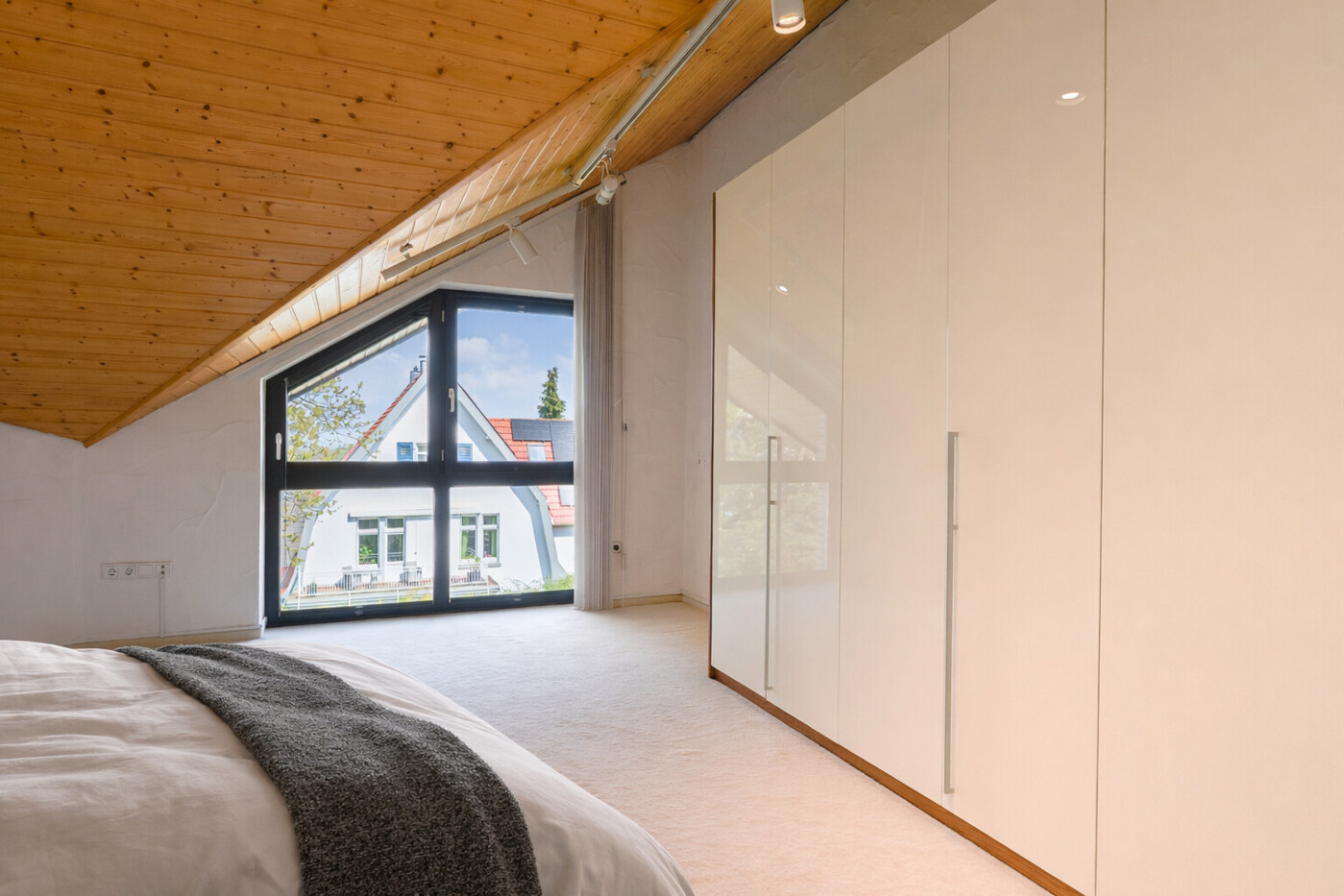 Schlafzimmer staged
