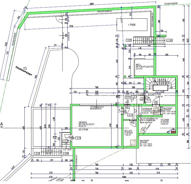 Grundriss UG1