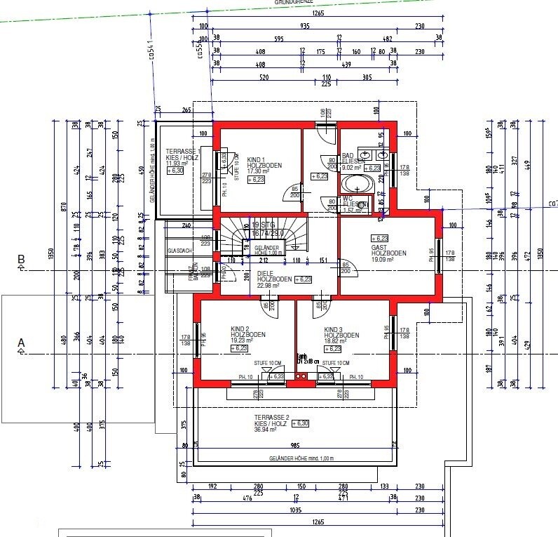 Grundriss OG1