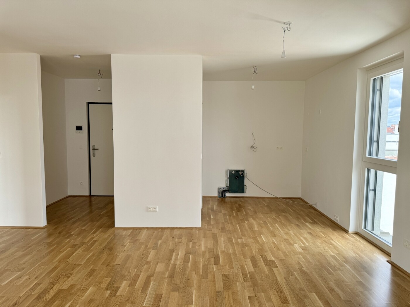 Eingang und Wohnküch