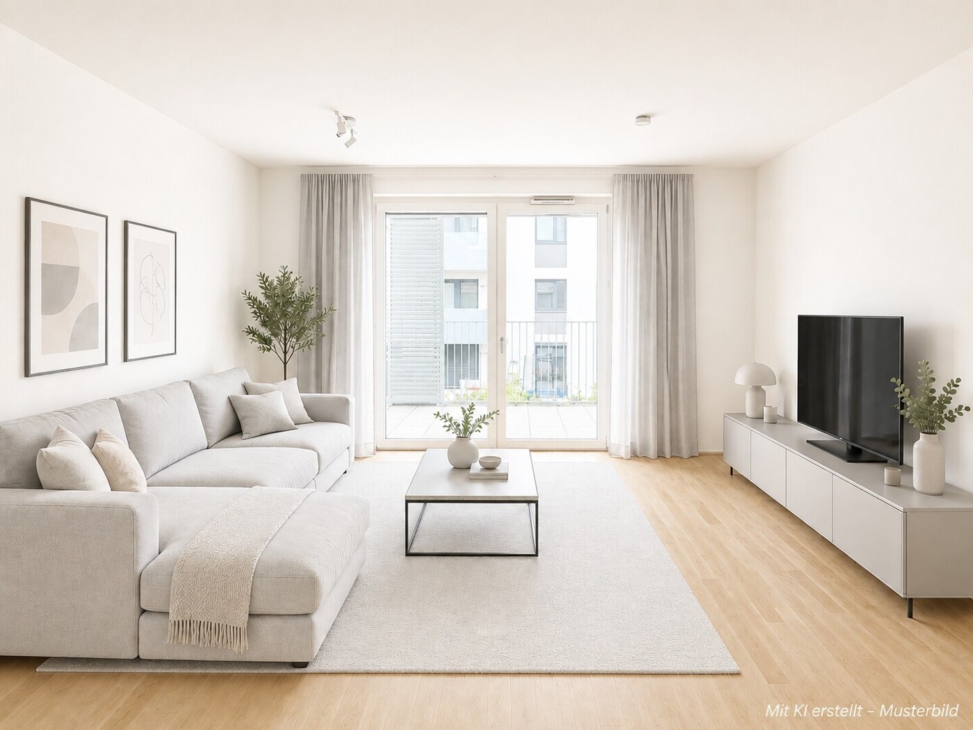Homestaging Wohnzimmer