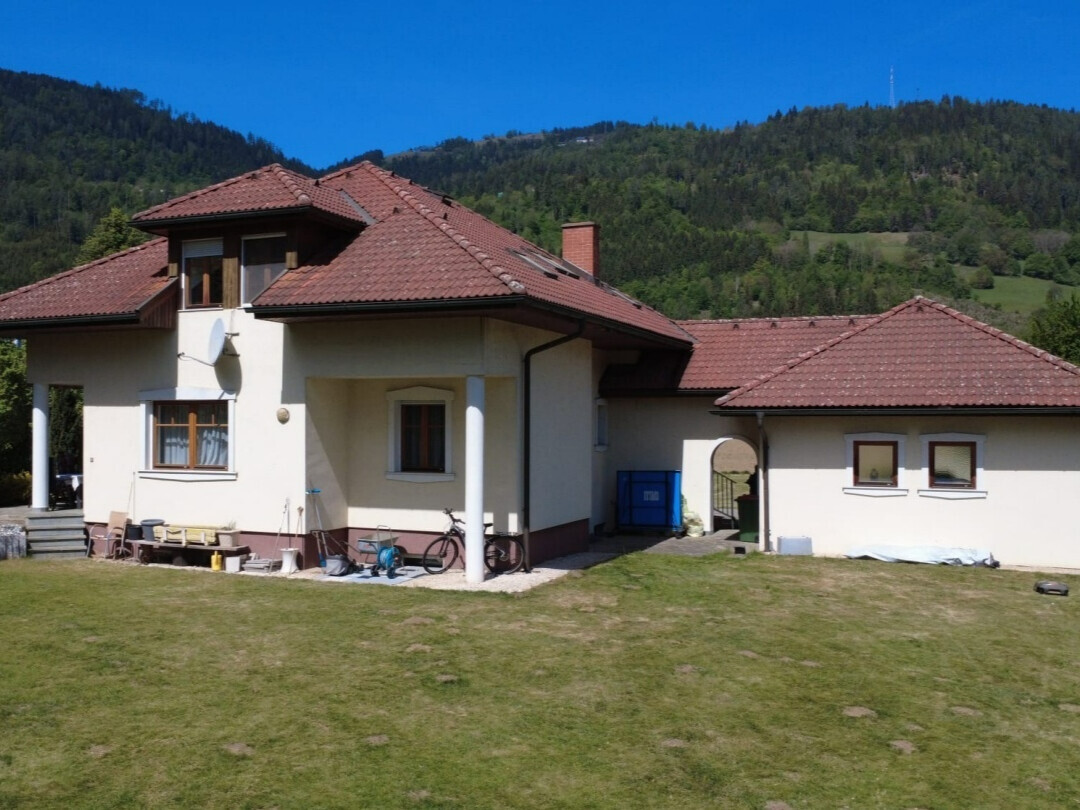 Haus Rückansicht