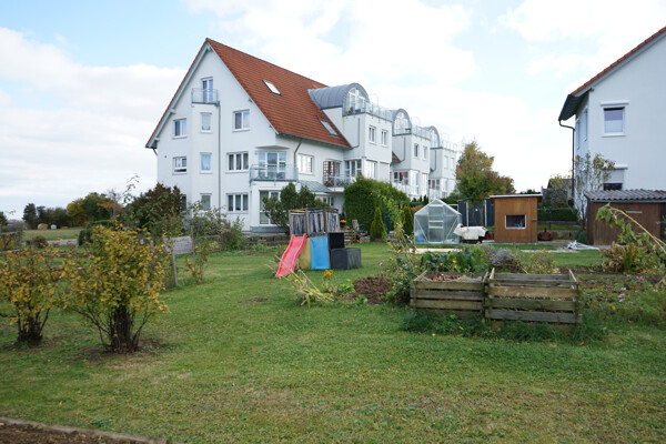 Ansicht Garten Richtung Haus