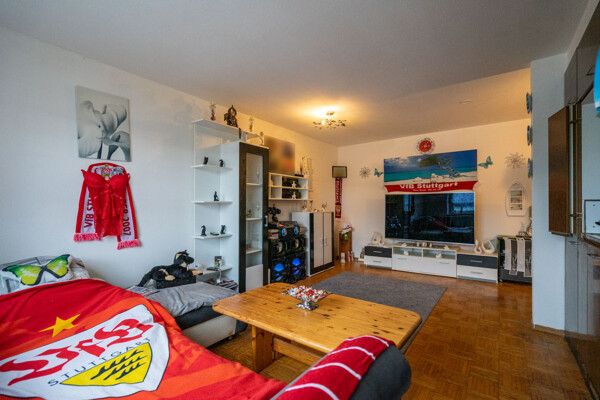 Wohn- und Schlafbereich
