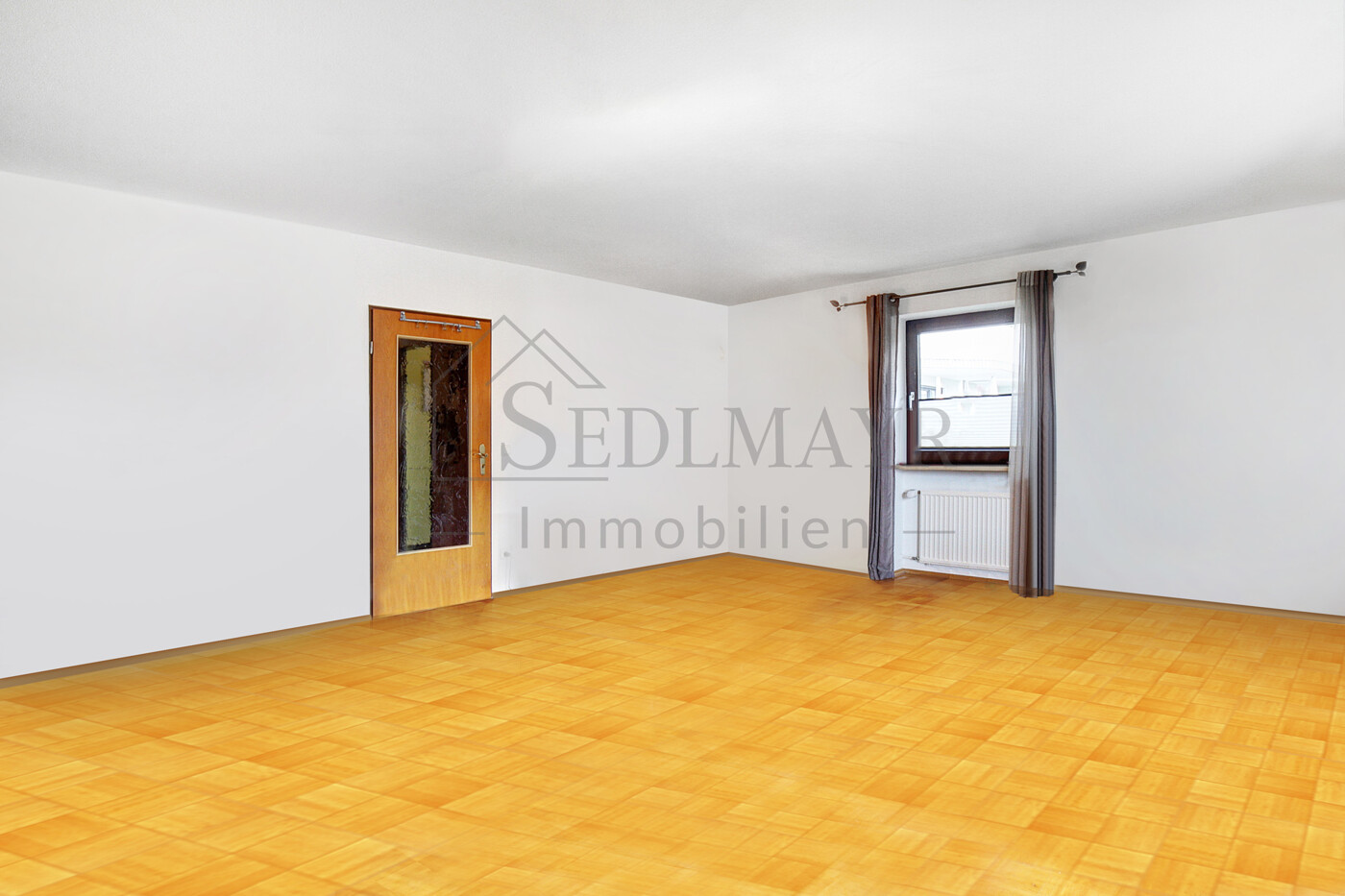 Ansicht Wohnung 3 Wohnzimmer Ansicht 1