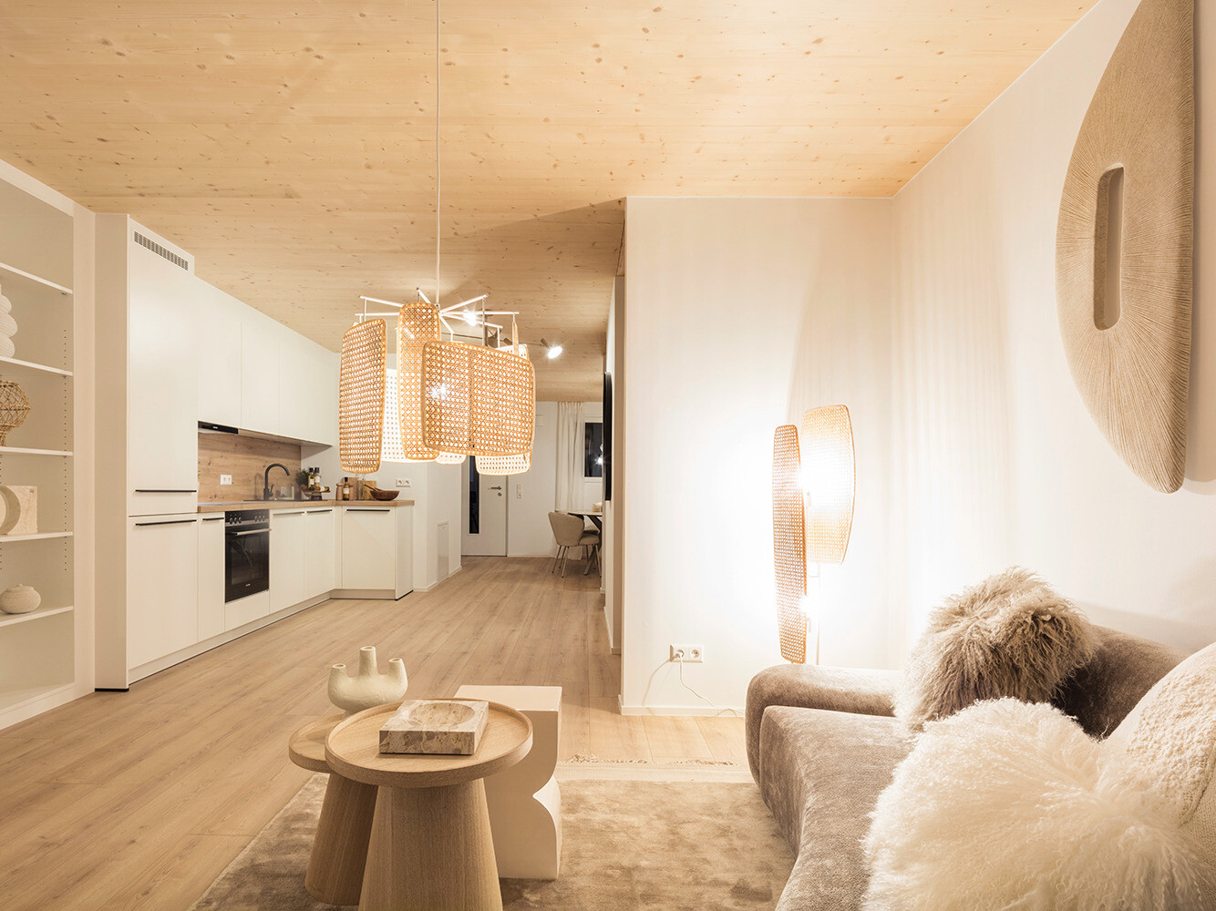 Ansicht 3 EG Wohn-Essbereich