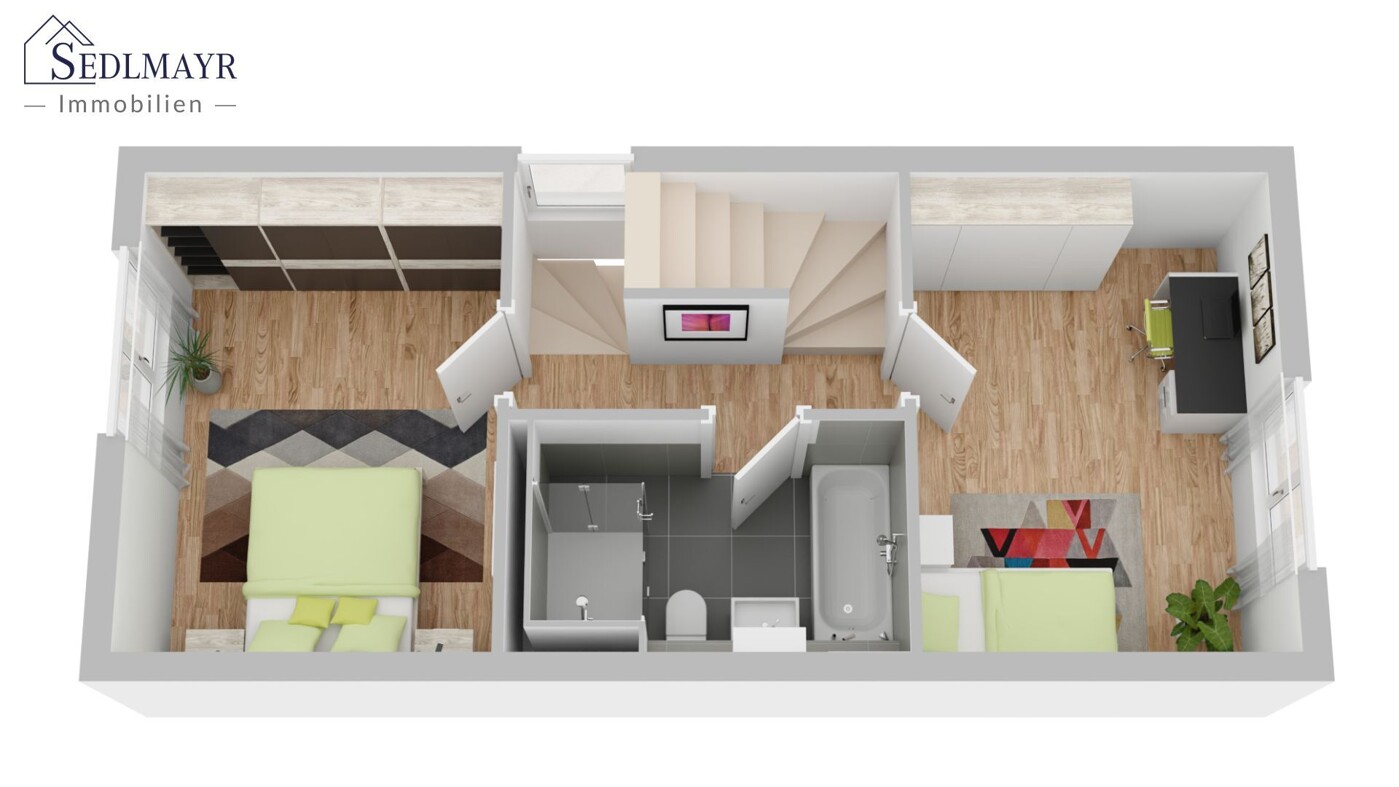 Grundriss Obergeschoss