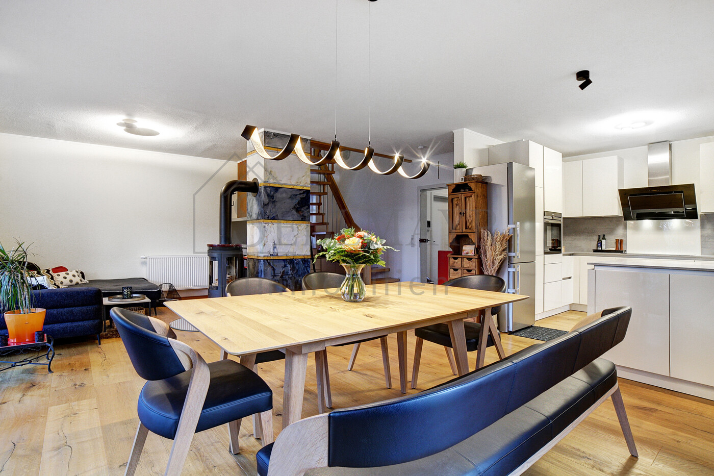 Ansicht EG Wohn- und Essbereich 1