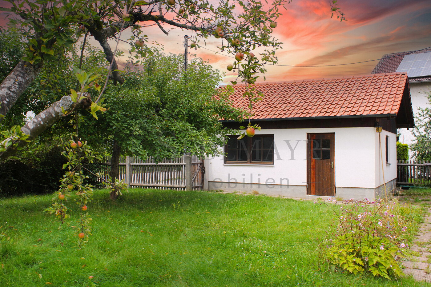 Außenanischt Garage