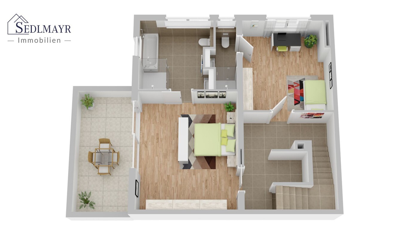 Grundriss Obergeschoss