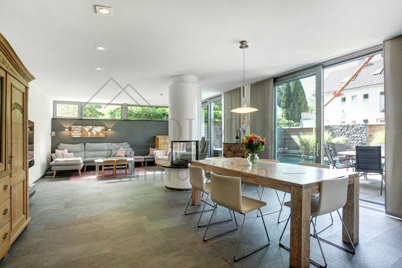 Ansicht EG Wohn- und Essbereich 4