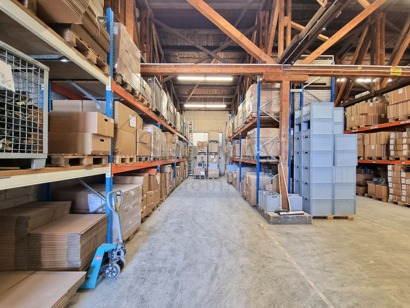 Ansicht 1 Lagerhalle