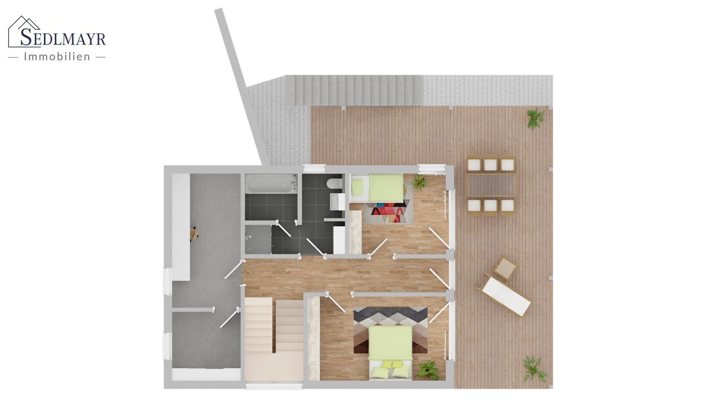 Grundriss KG - Genehmigter Bauantrag