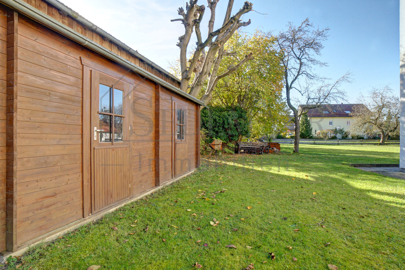 Ansicht Gartenhütte