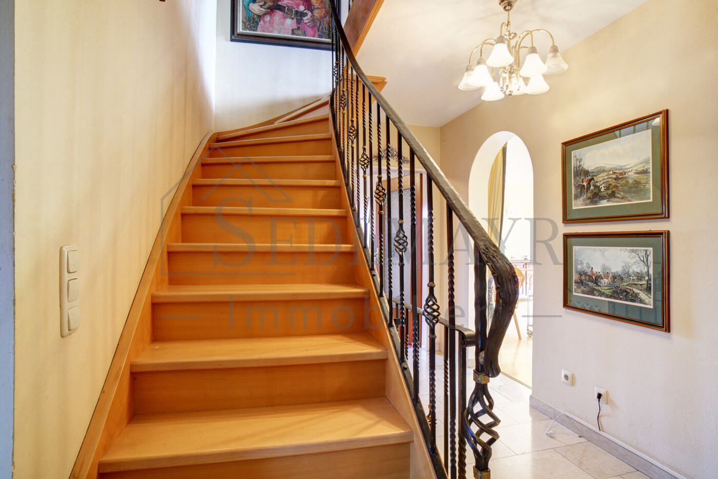 Ansicht Treppe ins OG