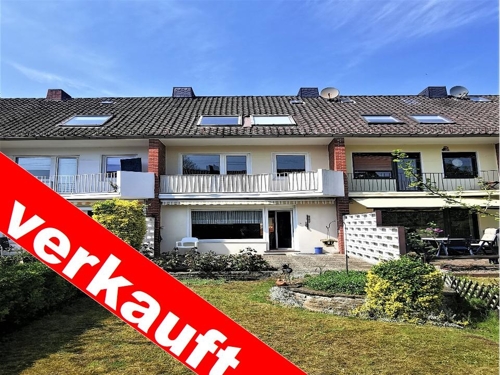 Reihenhaus Gartenseite