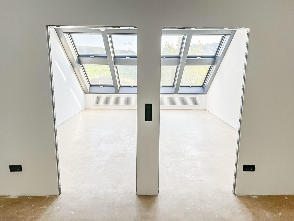Blick in die beiden Zimmer