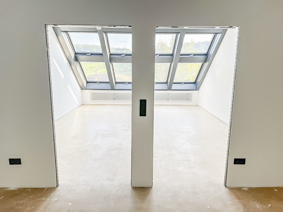 Blick in die beiden Zimmer