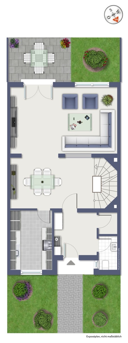 Grundriss Erdgeschoss