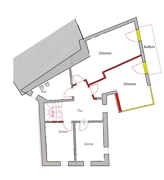 Grundriss zweiter Stock