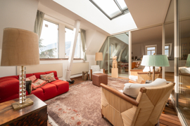 Patio mit Dachfenster