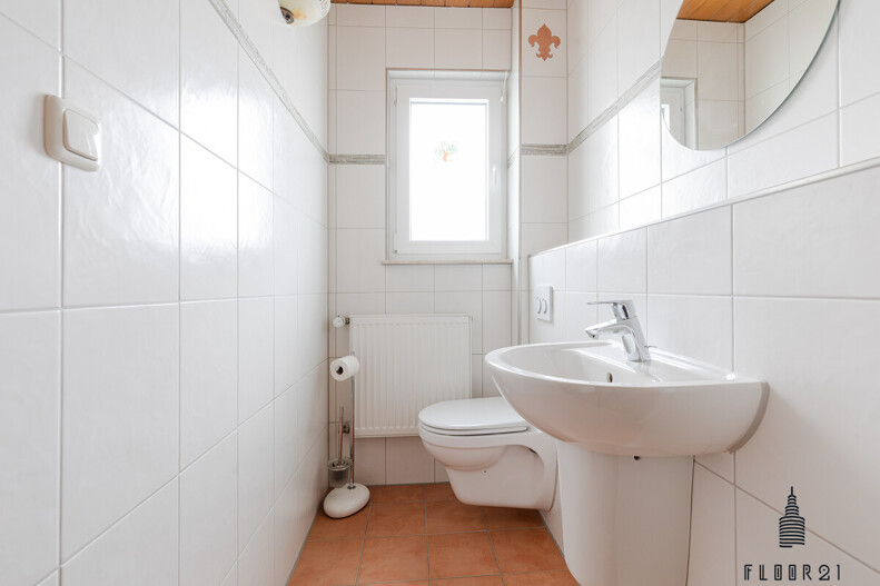 WC im Obergeschoss