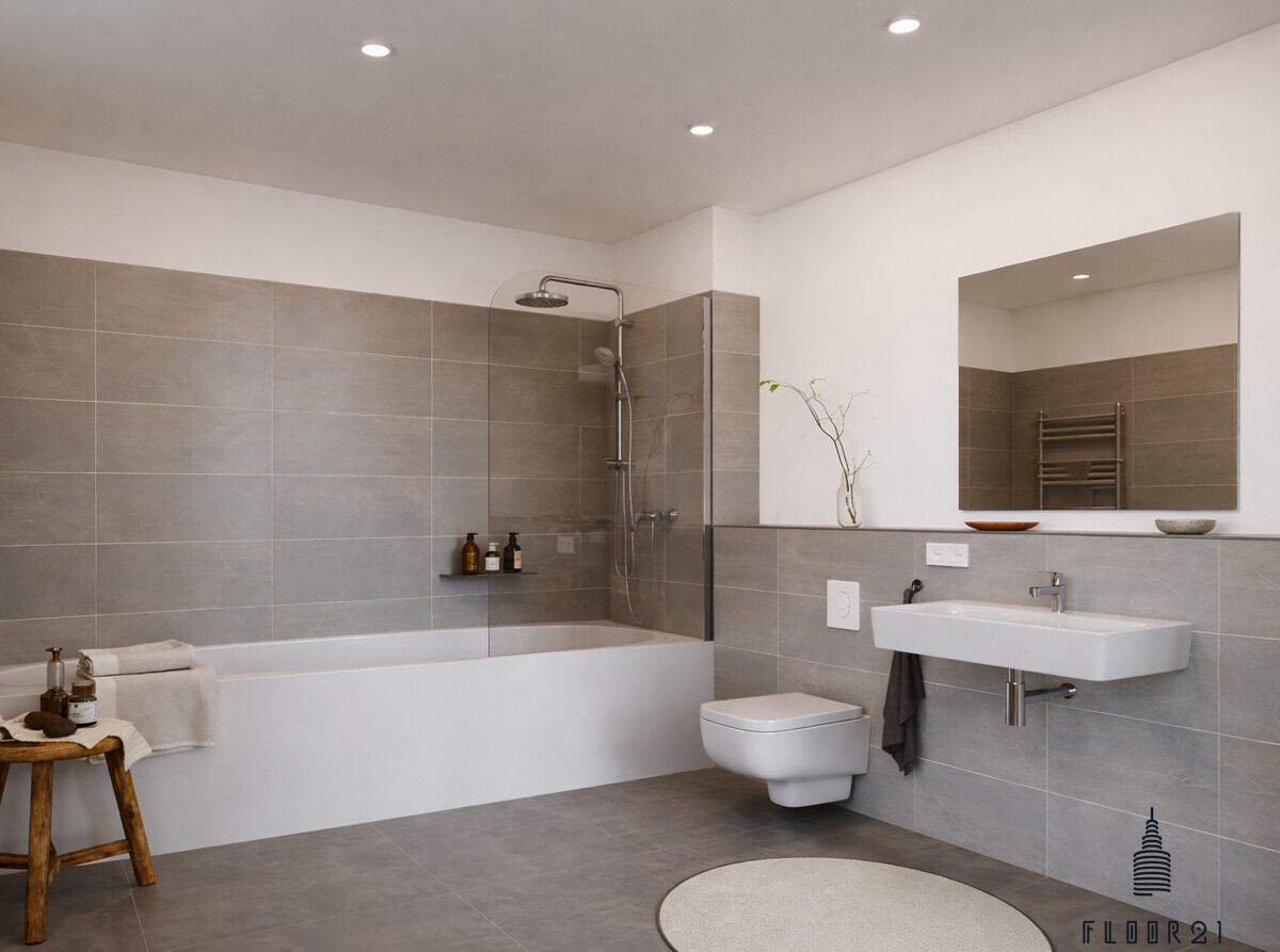 Visualisierung Badezimmer