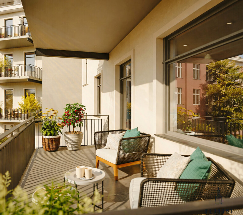 Visualisierung Balkon