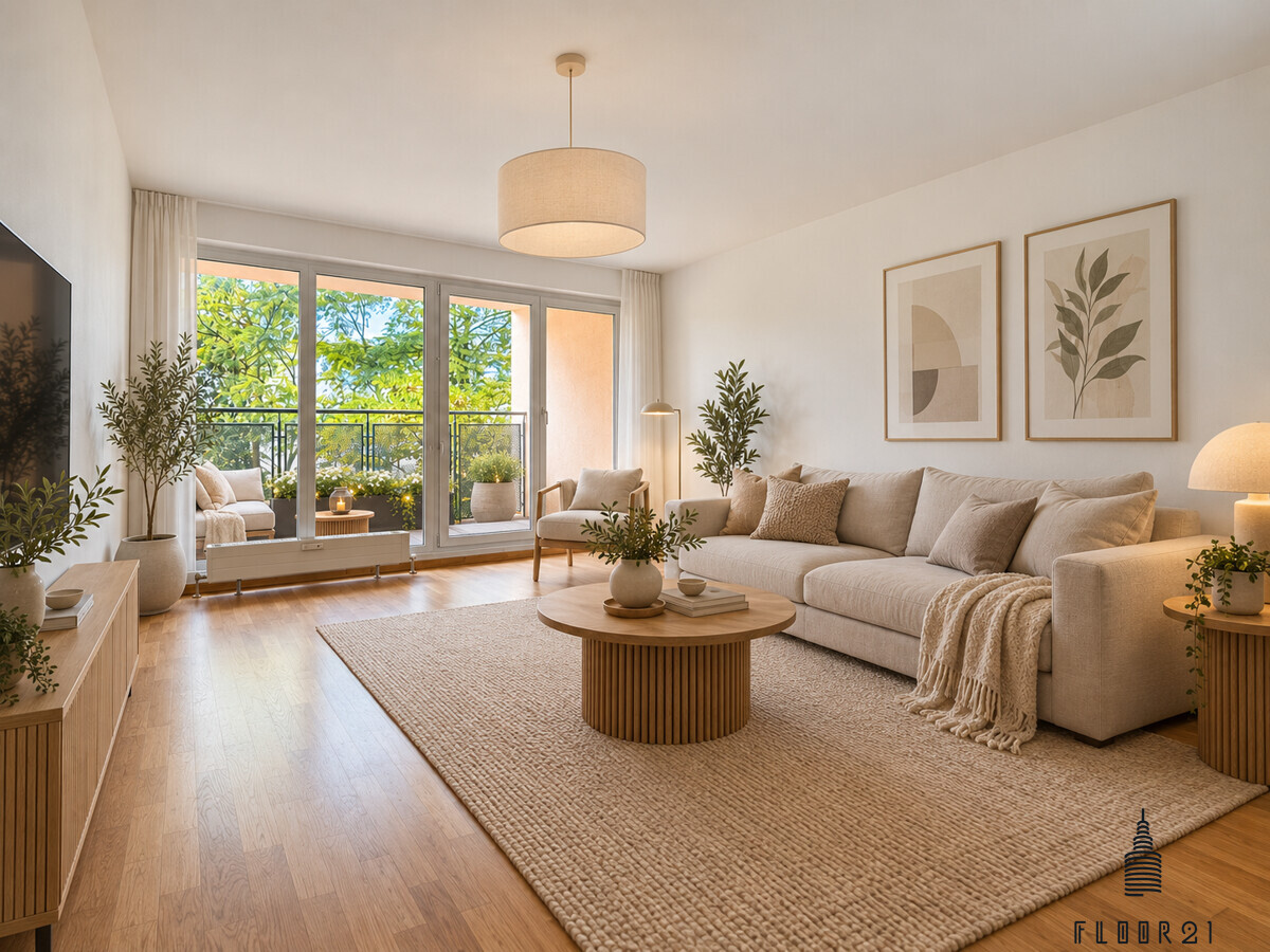 Visualisierung Wohnzimmer