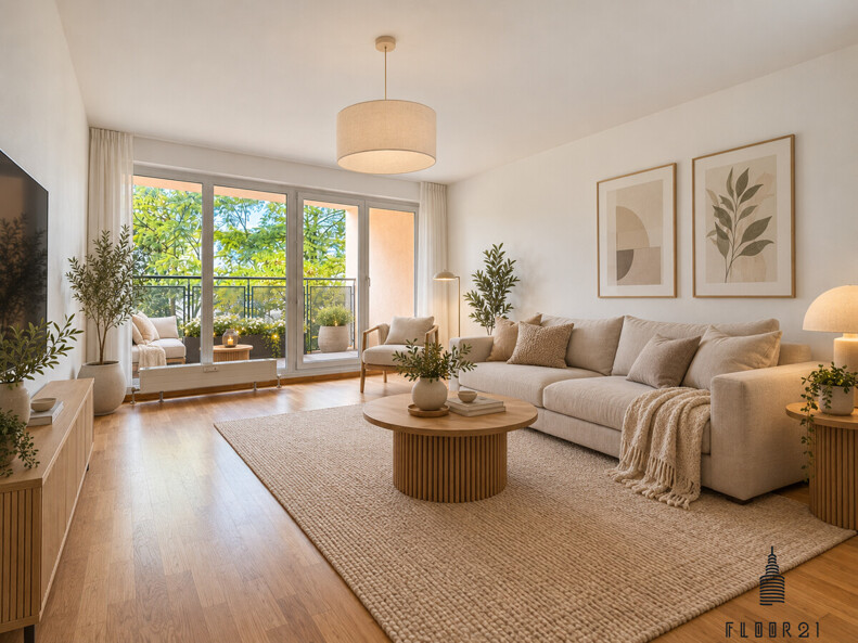 Visualisierung Wohnzimmer