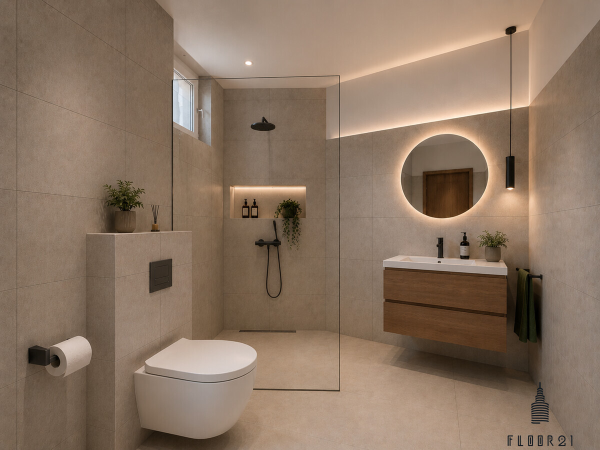 Visualsierung Badezimmer