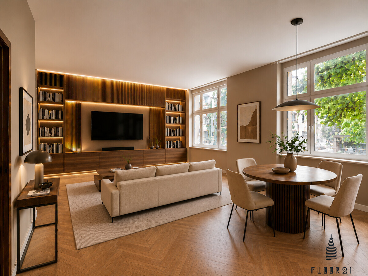 Visualisierung Wohnzimmer