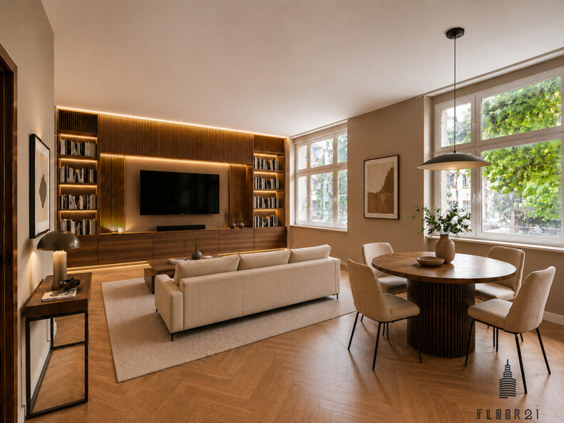 Visualisierung Wohnzimmer