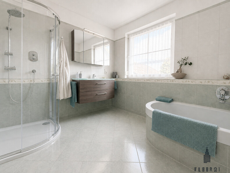 Badezimmer Ist-Zustand