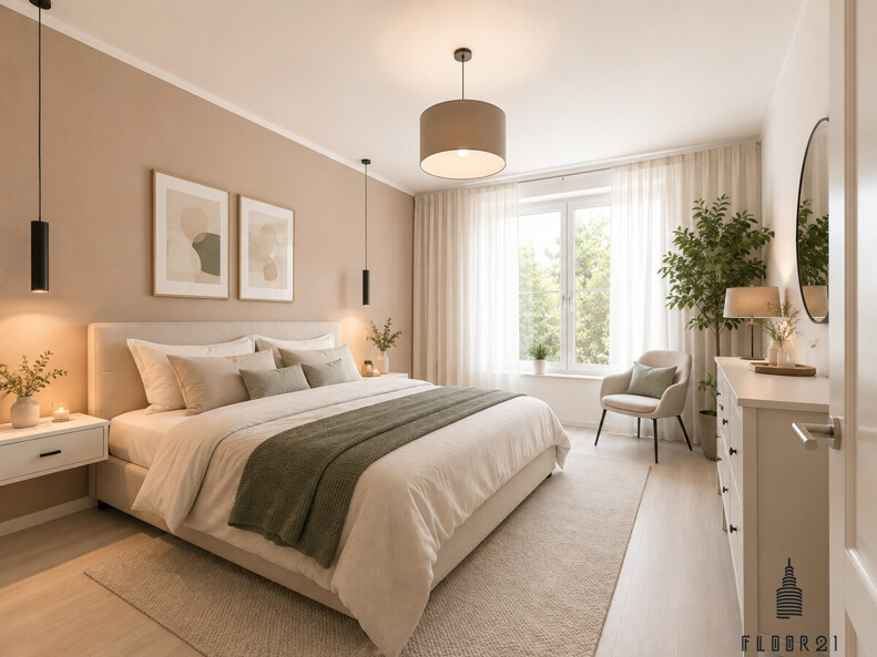 Visualisierung Schlafzimmer