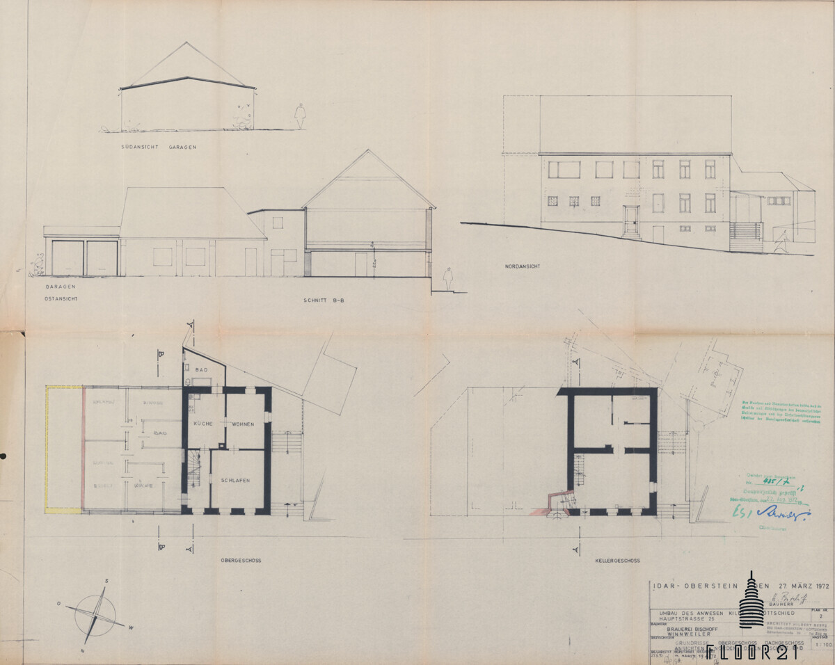 Grundriss + Schnitt
