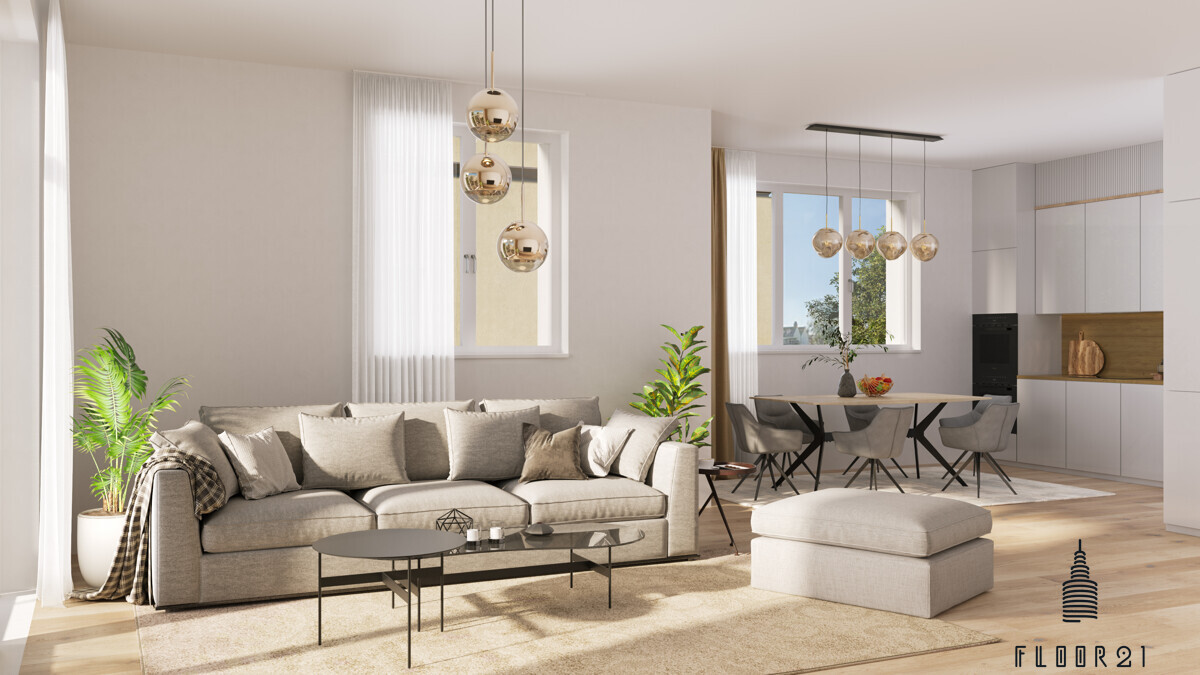 Visualisierung Wohnzimmer