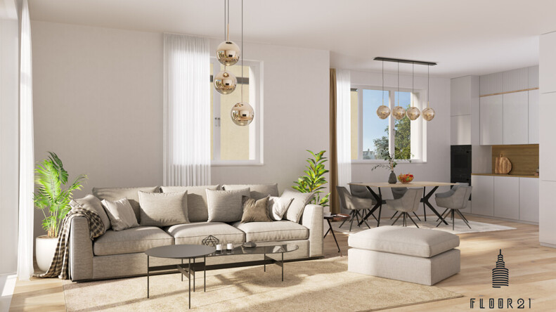 Visualisierung Wohnzimmer