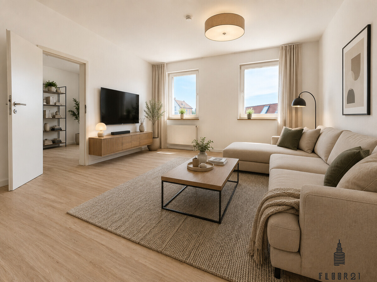 Visualisierung Wohnzimmer