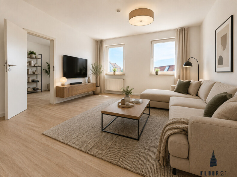 Visualisierung Wohnzimmer